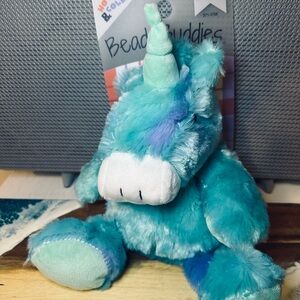 Teal and Blue Unicorn Plush